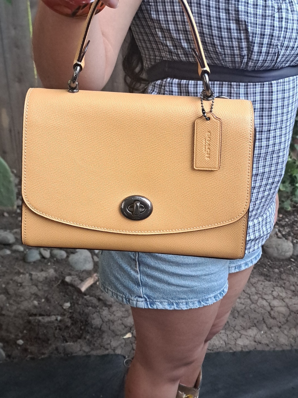 Coach Tilly Top Handle Satchel. - Picture 6 of 14